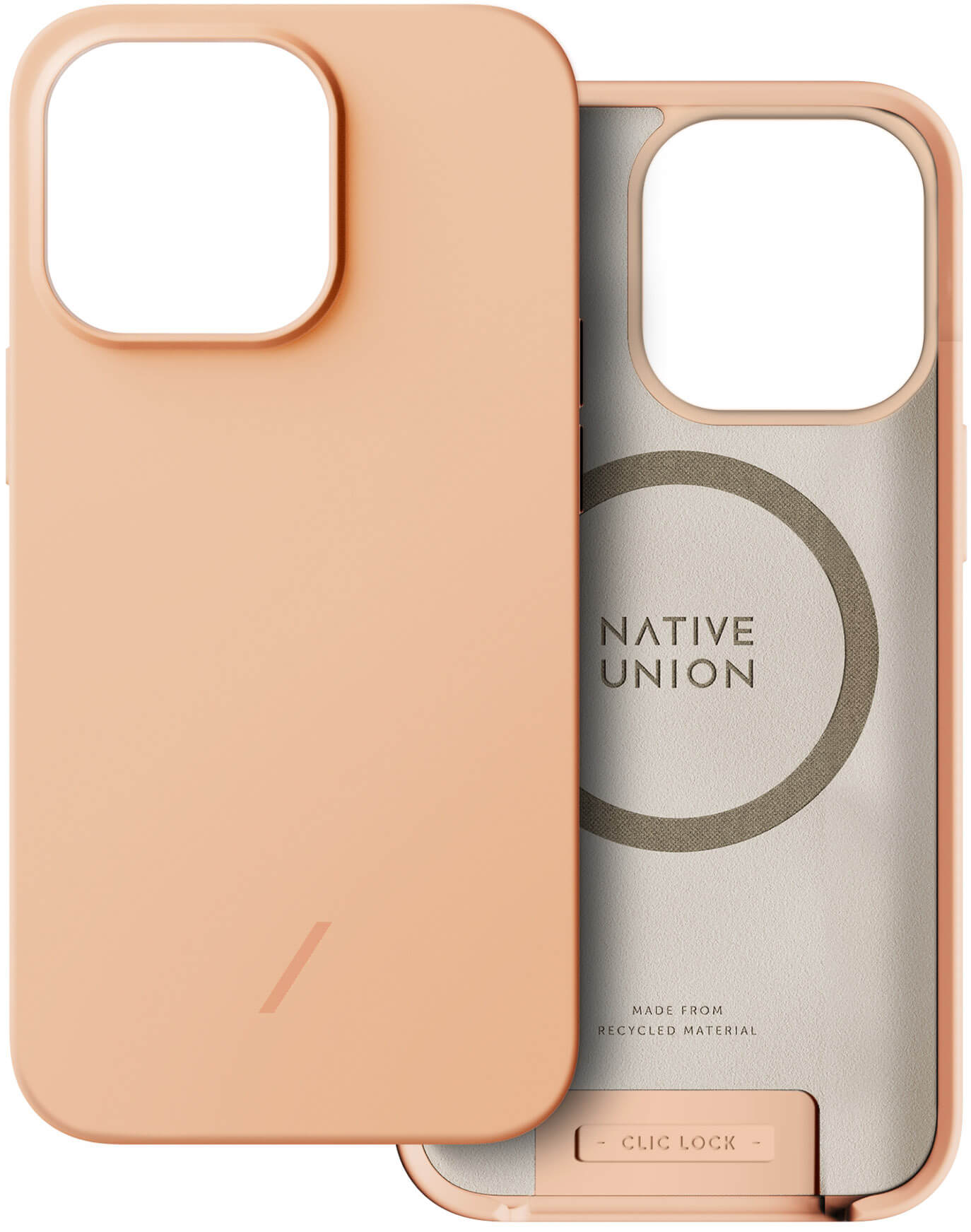 Чехол-накладка Native Union Clic Pop Magnetic Case Peach для iPhone 13 Pro